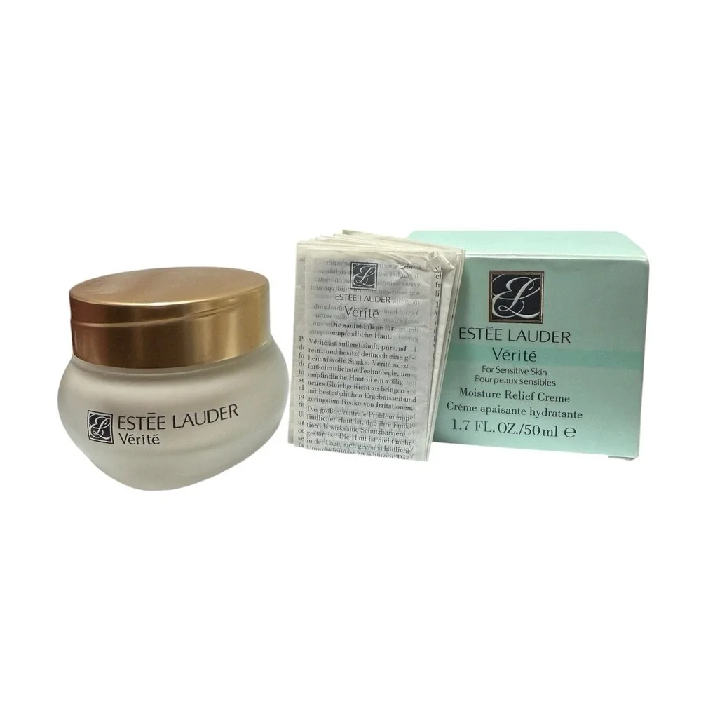 Estée Lauder Vérité Moisture Relief Crème 1.7 oz Full Size RARE Discontinued
